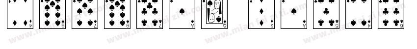 Digital Cards Demo字体转换